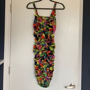 Fun Rachel Roy ruched dress with size zipper, 6